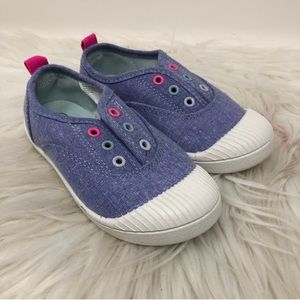 Cat & Jack Blue and White Kids Sneakers